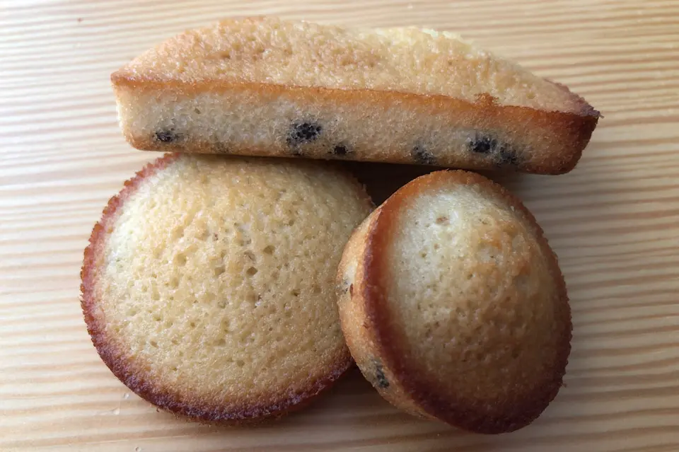 Financier au pépites de chocolat