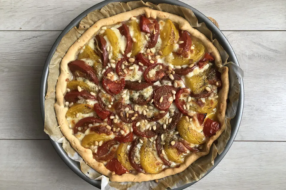 Tarte à la tomate